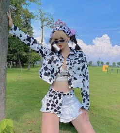 Unzzy HOT SALE Cow Jacket/vest KF81937