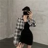 Unzzy Chic Plaid Shirt KF9230