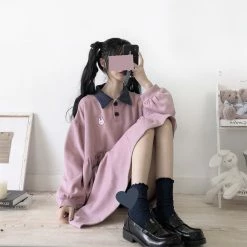 Unzzy POLO Pink Dress KF9397