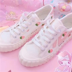 Unzzy Strawberry Canvas Shoes KF81841 HOT SALE