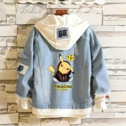 Unzzy Pikachu Denim Jacket KF9201