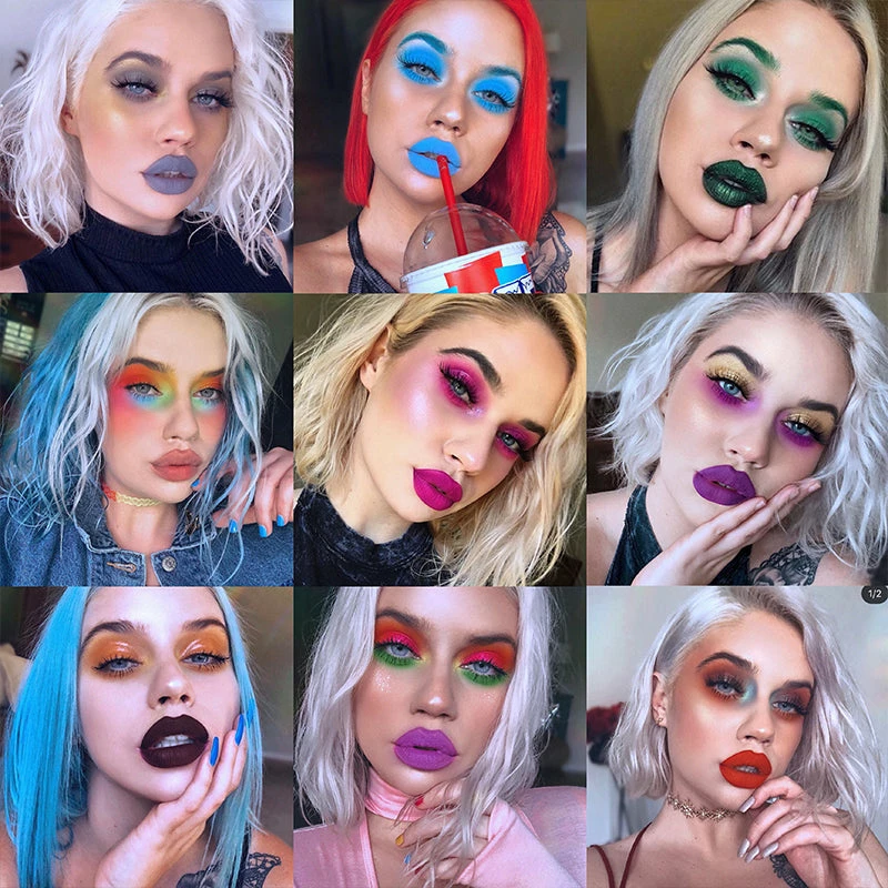 Unzzy Halloween Dark Lipstick MK0012 3 Unzzy Halloween Dark Lipstick MK0012