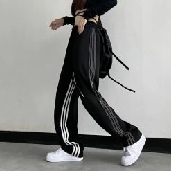 Unzzy Hiphop Black Pants KF82496 HOT SALE