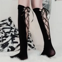 Unzzy Dark Wild Straps Tube Socks KF9300 HOT SALE