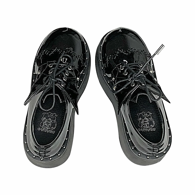 Unzzy Round Toe Platform Shoes KF82097 6 Unzzy Round Toe Platform Shoes KF82097