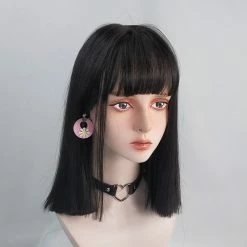 Unzzy BLACK STRAIGHT WIG KF82244 HOT SALE
