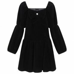 Unzzy HOT SALE Off Shoulder Velvet DressKF82577