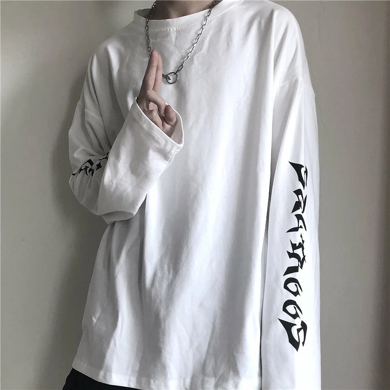 Unzzy Hip Hop Loose Long Sleeves KF82168 5 Unzzy Hip Hop Loose Long Sleeves KF82168