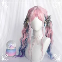 Unzzy Pink Gradient Wig KF90638 HOT SALE