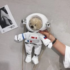 Unzzy HOT SALE Cute Space Bear Bag KF82256 8 Unzzy HOT SALE Cute Space Bear Bag KF82256