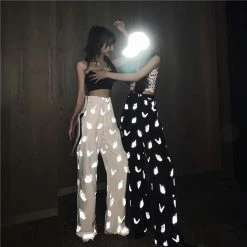 Unzzy HOT SALE Butterfly Reflective Pants KF81495