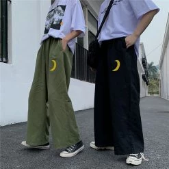 Unzzy HOT SALE Harajuku Moon Pants KF81249