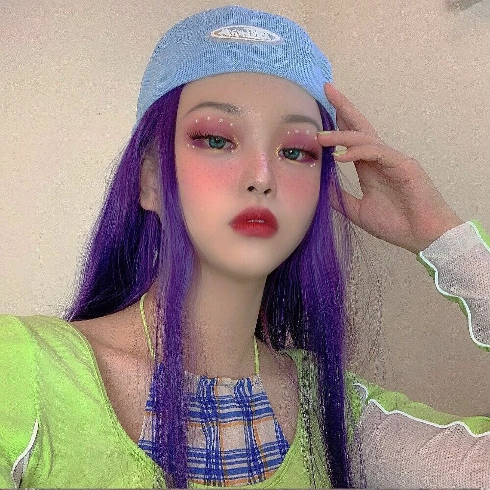 Unzzy Purple Wig KF81117 HOT SALE 4 Unzzy Purple Wig KF81117 HOT SALE