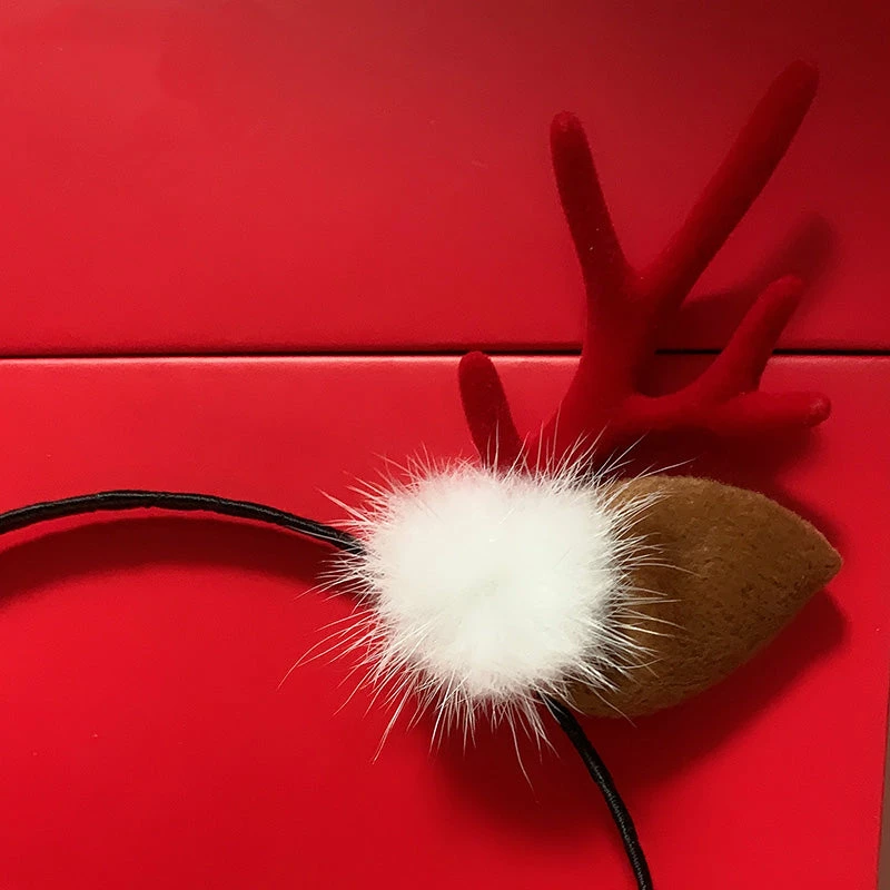 Unzzy HOT SALE Christmas Elk Headband KF82461 2 Unzzy HOT SALE Christmas Elk Headband KF82461