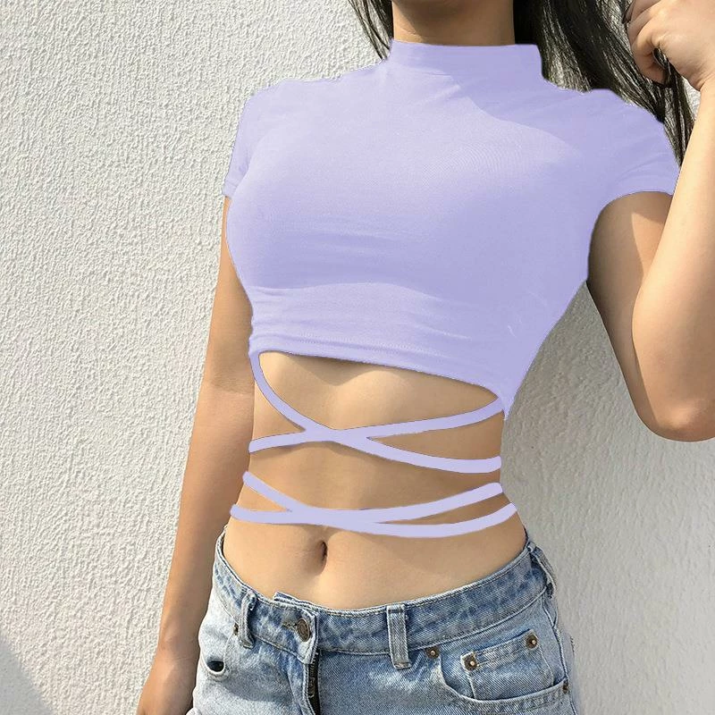 Unzzy Ulzzang Short Sleeve T-Shirt KF90470 5 Unzzy Ulzzang Short Sleeve T-Shirt KF90470