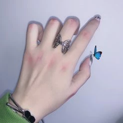 Unzzy Butterfly Ring KF9268