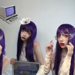 Unzzy Purple Wig KF81117 HOT SALE