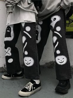 Unzzy Dark Anime Pants KF81168 HOT SALE 12 Unzzy Dark Anime Pants KF81168 HOT SALE