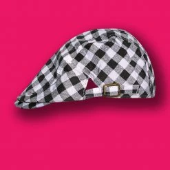 Unzzy HOT SALE Vintage Check Beret KF82209 16 Unzzy HOT SALE Vintage Check Beret KF82209
