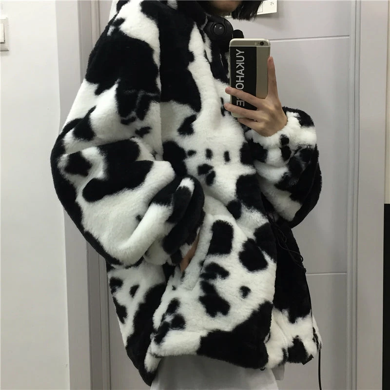 Unzzy HOT SALE Vintage Cow Cotton Jacket KF82327 3 Unzzy HOT SALE Vintage Cow Cotton Jacket KF82327