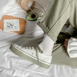 Unzzy Ulzzang Canvas Shoes KF81393 9 Unzzy Ulzzang Canvas Shoes KF81393