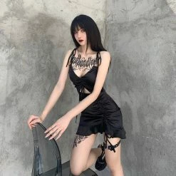 Unzzy Chic Sling Dress KF81820 HOT SALE