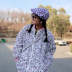 Unzzy HOT SALE Vintage Check Beret KF82209 12 Unzzy HOT SALE Vintage Check Beret KF82209