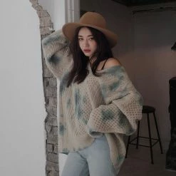 Unzzy HOT SALE Chic Rendering Sweater KF9588