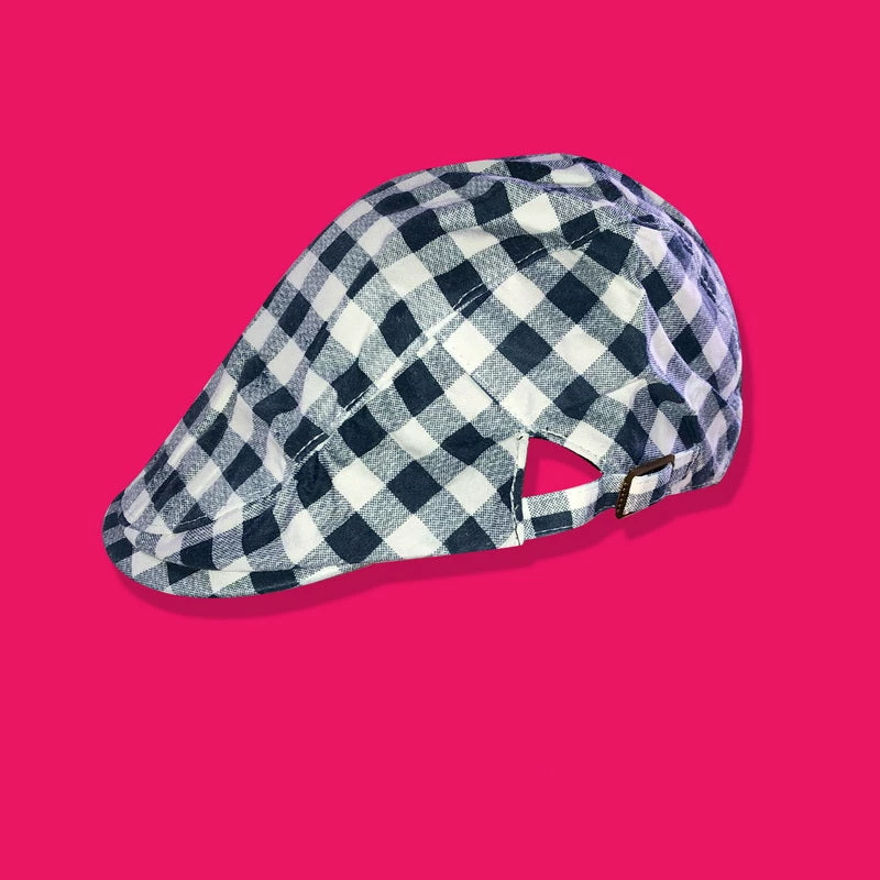 Unzzy HOT SALE Vintage Check Beret KF82209 10 Unzzy HOT SALE Vintage Check Beret KF82209