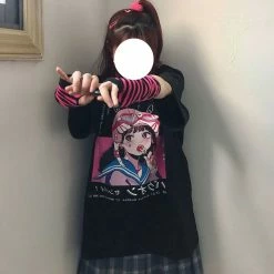 Unzzy HOT SALE Cartoon T-shirt KF82225