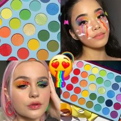 Unzzy Beauty Multicolor Rainbow Eyeshadow MK0015