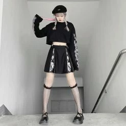 Unzzy Dark Jk Skirt KF82164