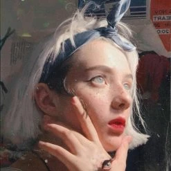 Unzzy Short Silver Hair KF81107 HOT SALE