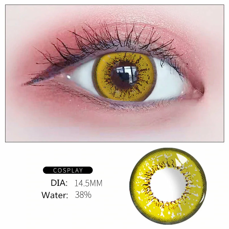 Unzzy All Contact Lenses Cosplay Contact Lenses(TWO PIECES) KF44456 4 Unzzy All Contact Lenses Cosplay Contact Lenses(TWO PIECES) KF44456