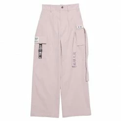 Unzzy Pink Cargo Pants KF9266 11 Unzzy Pink Cargo Pants KF9266
