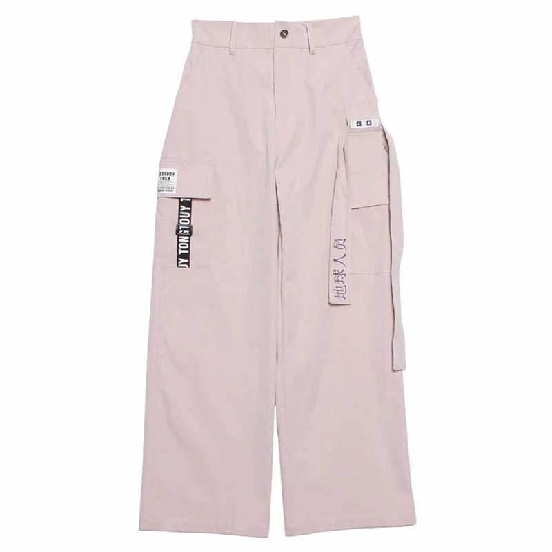 Unzzy Pink Cargo Pants KF9266 6 Unzzy Pink Cargo Pants KF9266