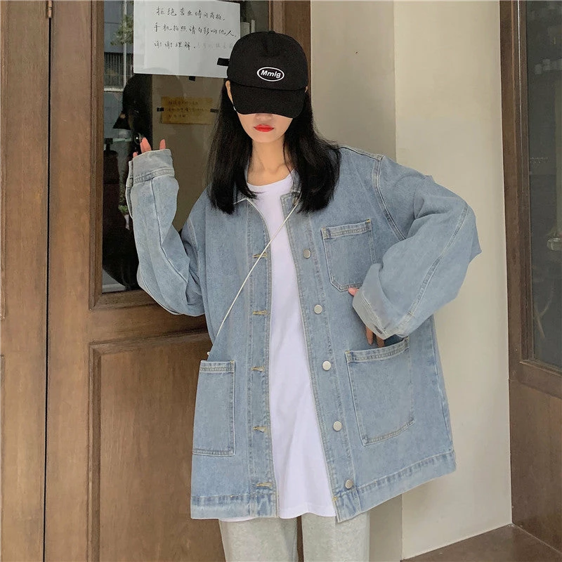 Unzzy Light Blue Tooling Denim Jacket KF2208 HOT SALE 5 Unzzy Light Blue Tooling Denim Jacket KF2208 HOT SALE