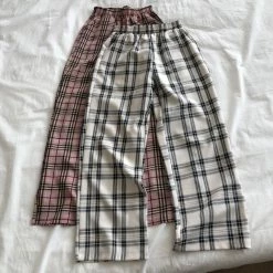 Unzzy HOT SALE Ulzzang Plaid Pants KF9115 14 Unzzy HOT SALE Ulzzang Plaid Pants KF9115