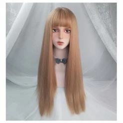 Unzzy LOLITA GOLDEN LONG STRAIGHT WIG KF82242 9 Unzzy LOLITA GOLDEN LONG STRAIGHT WIG KF82242