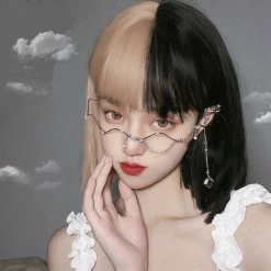 Unzzy Black And Yellow Wig KF81478 HOT SALE