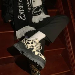 Unzzy Ulzzang Leopard Print Shoes KF81409