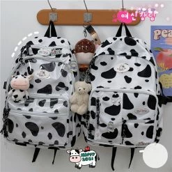 Unzzy Harajuku Cow Backpack KF81996