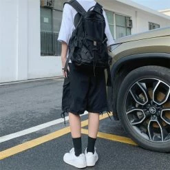 Unzzy Dark Casual Shorts KF82799