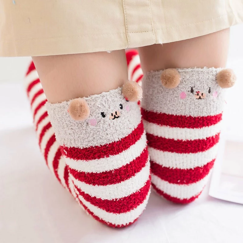 Unzzy Cartoon Plush Stockings KF81556 HOT SALE 5 Unzzy Cartoon Plush Stockings KF81556 HOT SALE
