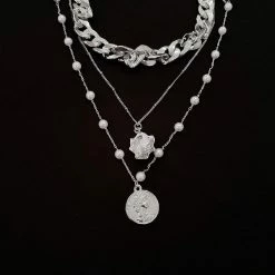 Unzzy HOT SALE Three-layer Chain Necklace KF81653