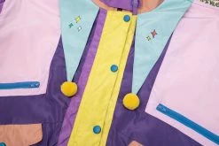 Unzzy Cute Color Matching Loose Coat KF82273