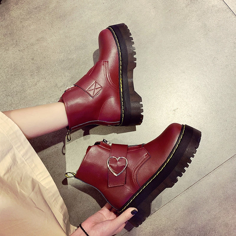 Unzzy Love Martin Boots KF81009 6 Unzzy Love Martin Boots KF81009