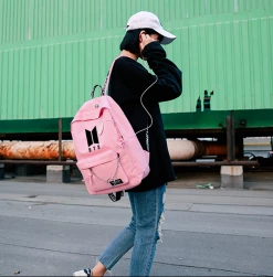 Unzzy HOT SALE BTS Korean Fashion Backpack KF50516