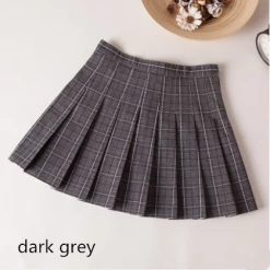 Unzzy HOT SALE Jfashion Plaid Pleated Skirt KF30366 18 Unzzy HOT SALE Jfashion Plaid Pleated Skirt KF30366