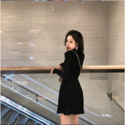 Unzzy Long Sleeve Knit Dress KF80025 HOT SALE 10 Unzzy Long Sleeve Knit Dress KF80025 HOT SALE